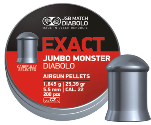 22_1.jpg JSB エクサクト ジャンボモンスター 5.5mm 25.39gr 200発入り