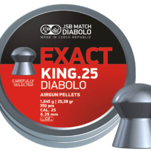 JSB エクサクト キング 6.35mm 25.39gr 350発入り